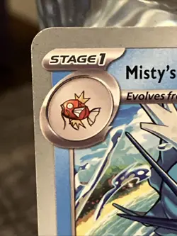 Pokemon Destined Rivals NON Holo Rare 049/182 Misty’s Gyarados Deck Exclusive - Image 3