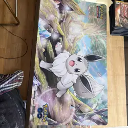 Pokemon GO TCG 2022 Shiny Eevee Official Play Mat - Image 1