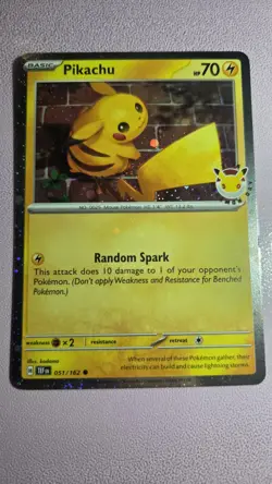 Pokemon Day 2026 Promo Pikachu 051/162 - Image 1
