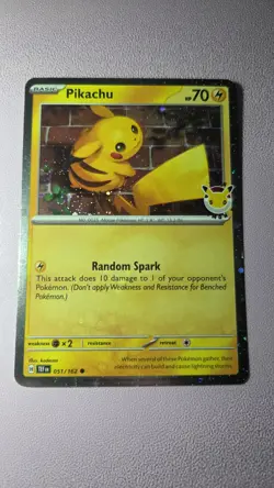 Pokemon Day 2026 Promo Pikachu 051/162 - Image 2