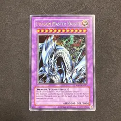 Konami Dragon Master Knight Retro Pack 2 RP02-EN097 secret rare no white spots - Image 1