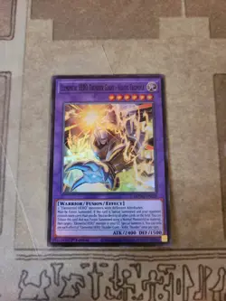 YUGIOH ELEMENTAL HERO THUNDER GIANT VOLTIC THUNDER MZMU-EN029 SUPER 1ST ED NM - Image 2