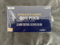 OP-01 sealed Booster Box White Bottom One Piece TCG Romance Dawn Eng *SEE DESC* - Image 5