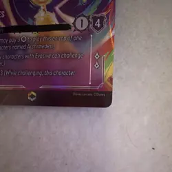 Disney Archimedes Electrified Owl Enchanted Floodborn Foil Lorcana TCG 208/204 - Image 2
