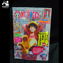 One Piece Magazine Japanese [Vol.20] w/ Promo Card Luffy SR ST21-014 Sealed - Image 1