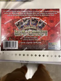 Yugioh Retro Pack 2 Unlimited Box RP02 Sealed in Hand Ships ASAP - Image 2
