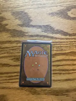 Vintage 1997 MTG Tempest Lotus Petal Card MP - Image 2