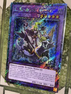 YuGiOh EL SHADDOLL WINDA Platinum Secret Rare RA04-EN052 - Image 1