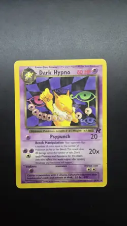 Dark Hypno 26/82 Team Rocket Regular Pokemon Card - Ungraded - Image 1