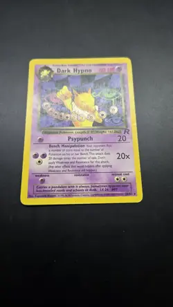 Dark Hypno 26/82 Team Rocket Regular Pokemon Card - Ungraded - Image 3