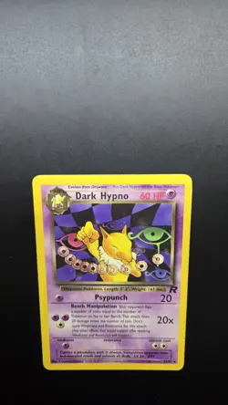 Dark Hypno 26/82 Team Rocket Regular Pokemon Card - Ungraded - Image 5