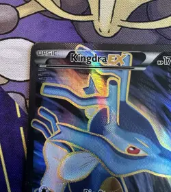 Pokemon Kingdra EX 122/124 Full Art XY Fates Collide Holo Ultra Rare Card - PL - Image 4