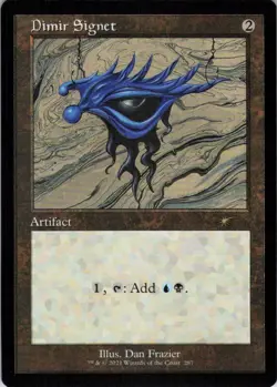 Dimir Signet - Secret Lair Dan Frazier Allied Signets - 287 - NM - Image 1