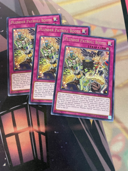 YUGIOH - PLUNDER PATROLL BOOTY X3 - RARE - IGAS - UNLIMITED - NM - Image 1