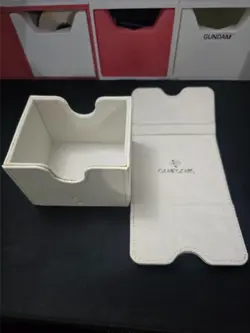 🔥*HARDLY USED* SIDEKICK 100+ XL WHITE Deck Box GameGenic🔥 - Image 4