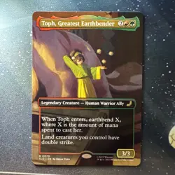 Toph, Greatest Earthbender (Borderless) Avatar: The Last Airbender Regular - Image 1