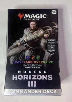 Magic: The Gathering Modern Horizons III Commander Deck Graveyard Overdrive Disa - Image 1