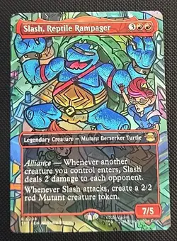 Slash, Reptile Rampager (Borderless) Teenage Mutant Ninja Turtles Regular - Image 1