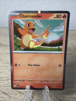 Pokemon TCG Charmander Ascended Heroes 020/217 Cosmo Holo - Image 1
