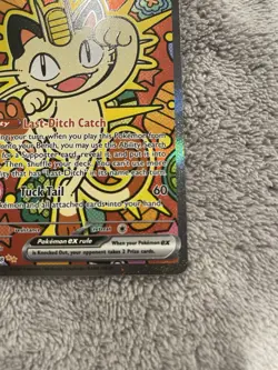 Meowth Ex Perfect Order 121/088 SIR Pokemon TCG English NM - Image 5