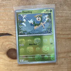 Deerling 006/086 Masterball Reverse Holo - Pokemon White Flare - NM - Image 1