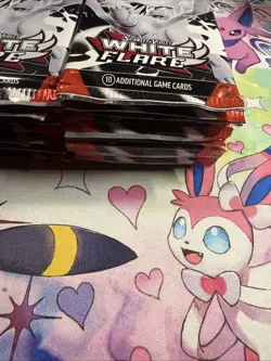 20 Sealed White Flare Packs Pokemon TCG - Image 4
