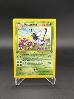Pokemon Butterfree 33/64 1st Edition - Jungle Uncommon - NM - Image 1