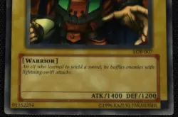 Yu-gi-oh English Celtic Guardian LOB-007 Holo Card Yugioh - Image 3