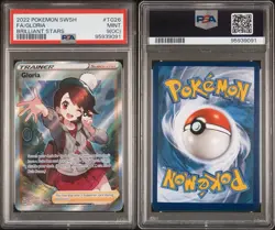 Pokemon Fa/Gloria 2022 Pokemon Sword & Shield Brilliant Stars #TG26 PSA 9 MISCUT - Image 1