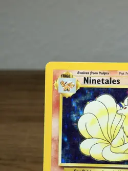 Pokemon Ninetales 12/102 Base Set Unlimited Holo Rare - Image 3