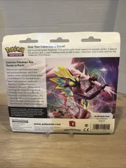 Pokemon Sword & Shield Rebel Clash 3 Booster Pack Blister Pack Duraludon Promo - Image 5