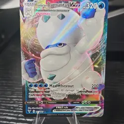 Pokemon TCG Galarian Darmanitan VMAX 037/185 Vivid Voltage Ultra Rare Holo 320HP - Image 2