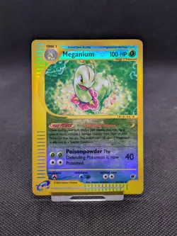 Pokemon Meganium 54/165 Expedition Holo Rare Reverse Vintage WOTC LP EXCELLENT - Image 1