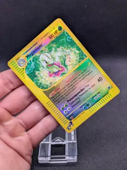 Pokemon Meganium 54/165 Expedition Holo Rare Reverse Vintage WOTC LP EXCELLENT - Image 2