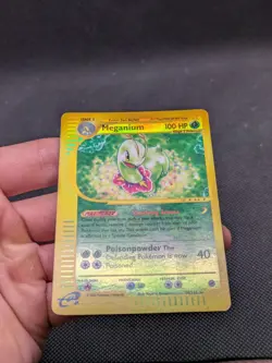 Pokemon Meganium 54/165 Expedition Holo Rare Reverse Vintage WOTC LP EXCELLENT - Image 3