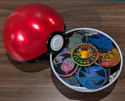 Lot of 5x Official Pokemon TCG Coins (No Duplicates) - Image 1