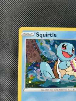 🌊 Pokemon TCG – Squirtle SWSH233 – SWSH Black Star Promo – Cosmos Holo - Image 2