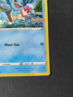 🌊 Pokemon TCG – Squirtle SWSH233 – SWSH Black Star Promo – Cosmos Holo - Image 4