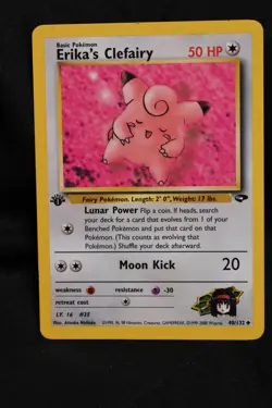 Erika's Clefairy 1st Edition 40/132 LP Gym Challenge Uncommon Pokemon TCG - Image 1