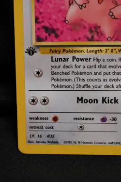 Erika's Clefairy 1st Edition 40/132 LP Gym Challenge Uncommon Pokemon TCG - Image 5