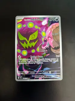 Cynthia’s Spiritomb 244/217 Pokemon Illustration Rare Holo ME Ascended Heroes NM - Image 2