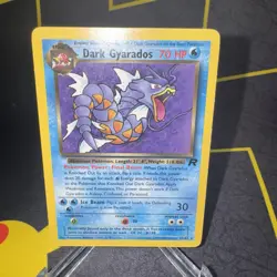 2000 Pokemon TCG Dark Gyarados 25/82 Team Rocket Unlimited - LP - Image 1