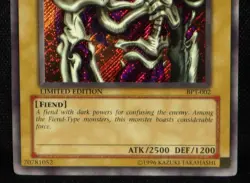 Yu-Gi-Oh English Summoned Skull Prismatic Holo BPT-002 Ltd Ed Card Yugioh - Image 3