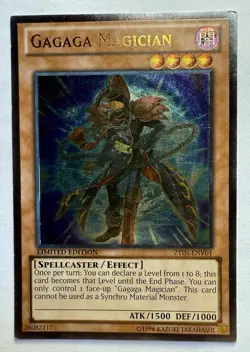 Yugioh! Gagaga Magician - ZTIN-ENV01 - Ultimate Rare - Limited Edition - Image 1