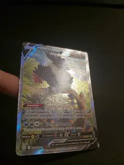 Honchkrow V 162/172 - Alternative - ITA Pokemon Astri Lucenti - Spada e Scudo - Image 3