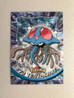 Pokemon 1999 Topps TV Tentacruel #73 - Image 1