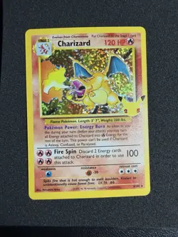 Pokemon Charizard Celebrations #4 25th Anniversary Holo NM-Mint - Image 4