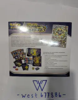 Pokemon TCG Scarlet & Violet—Surging Sparks Sealed Elite Trainer Box English ETB - Image 2