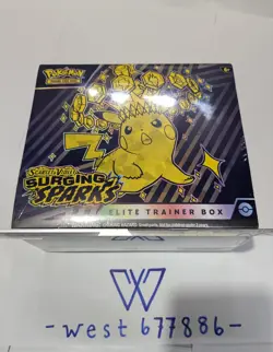 Pokemon TCG Scarlet & Violet—Surging Sparks Sealed Elite Trainer Box English ETB - Image 3