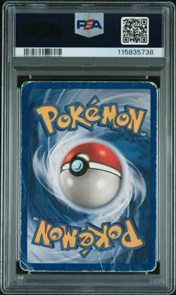 Pokemon 1999 Base Set unlimited Raichu Holo Rare #14/102 PSA 1 - Image 2